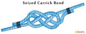 Seized Carrick Bend