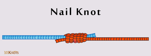 Make a Nail Knot tool And Tie a Nail Knot 