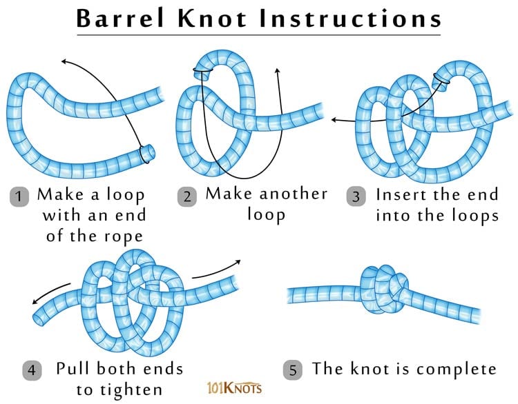 sperry barrel knot