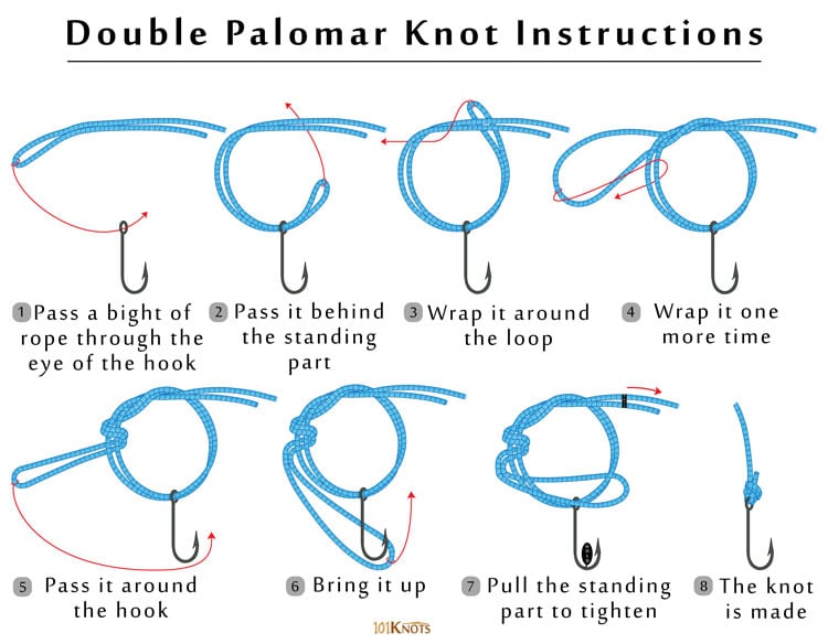 How to Tie a Double Palomar Knot? Video Instructions, Tips & Uses