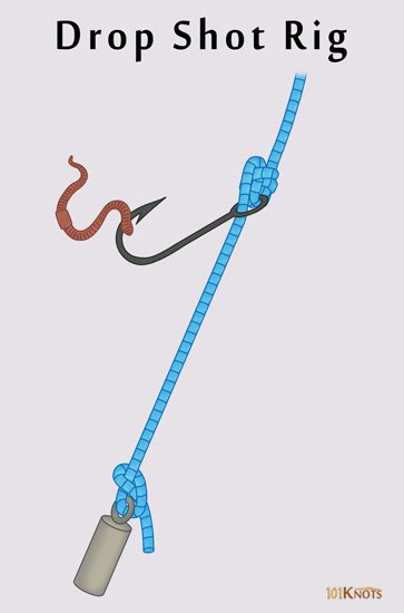Drop shot knot discount