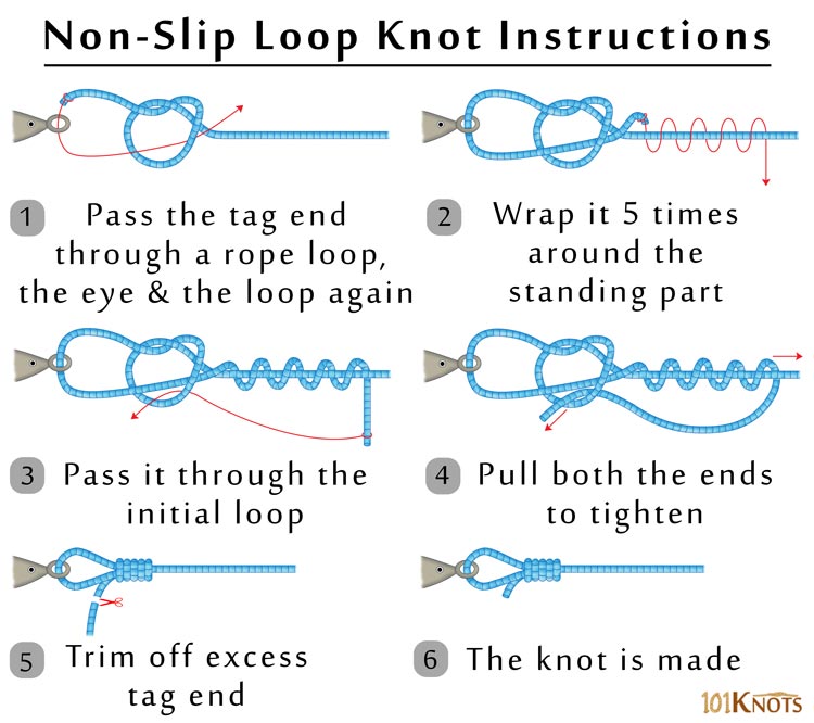 How to Tie a Non-Slip Loop Knot? Tips, Uses & Video Instructions
