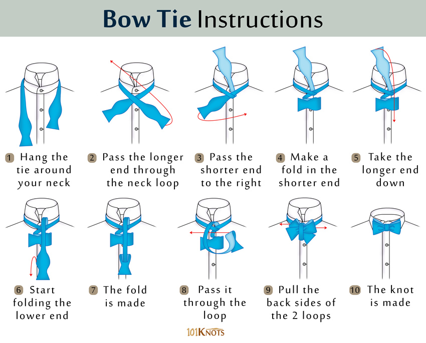How to Tie a Bow tie - 3 Easy Ways to Tie a Bowtie in 2023 - Mandujour